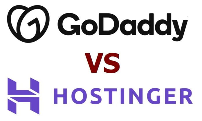 GoDaddy vs Hostinger, web hosting