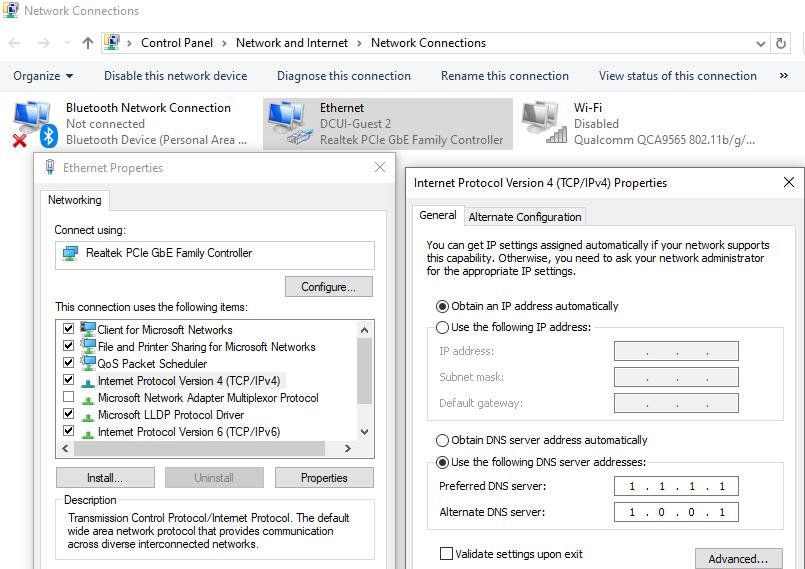 DNS Server Address