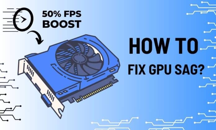 How To Fix Gpu Sag? vertical GPU mount, GPU support bracket
