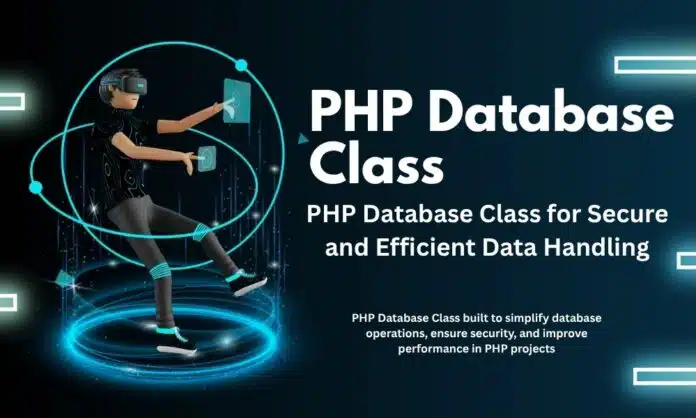 PHP Database Class that streamlines query execution, enhances security, and supports reusable, maintainable database code