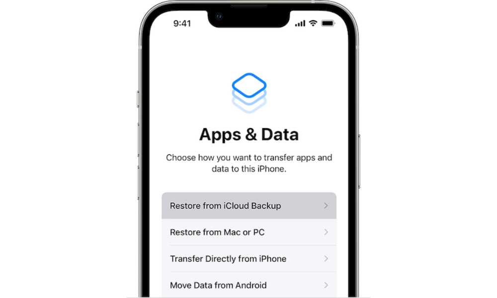 Photos from iCloud Backup to iPhone