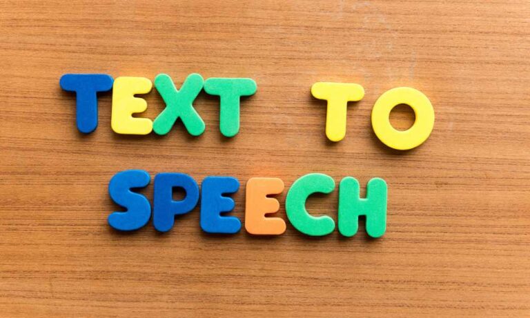 text to speech background image